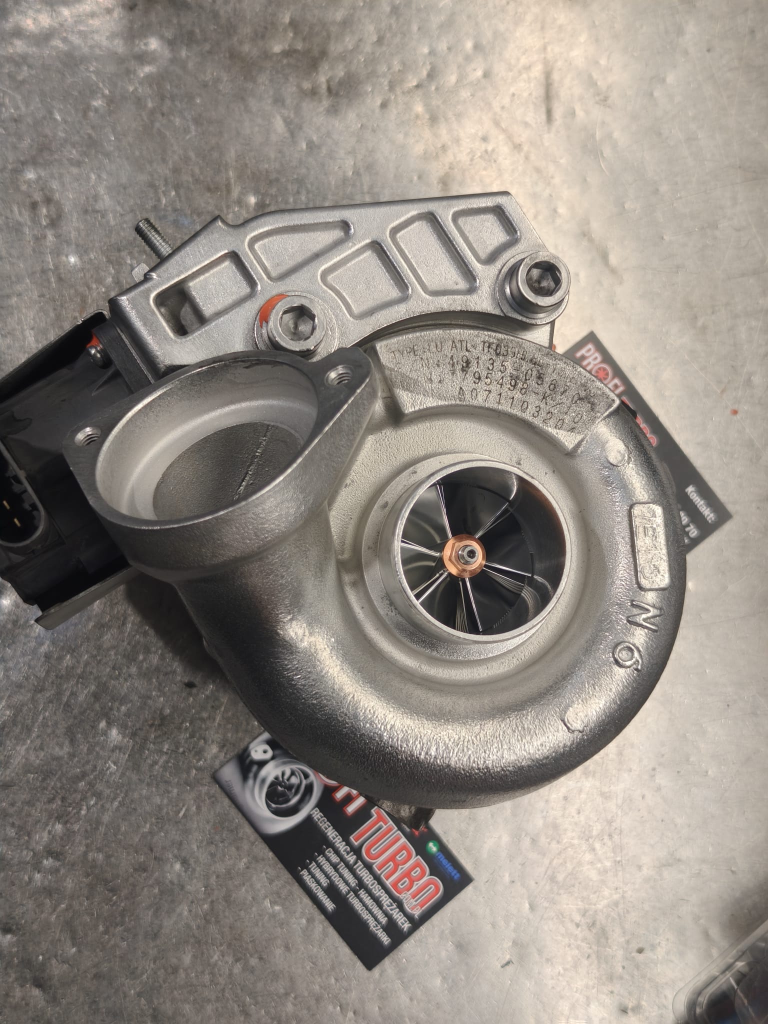 Turbo BMW 320D E46 / E60 163 HP TUNING – CNC BILLET WHEEL (zdjęcie 2)