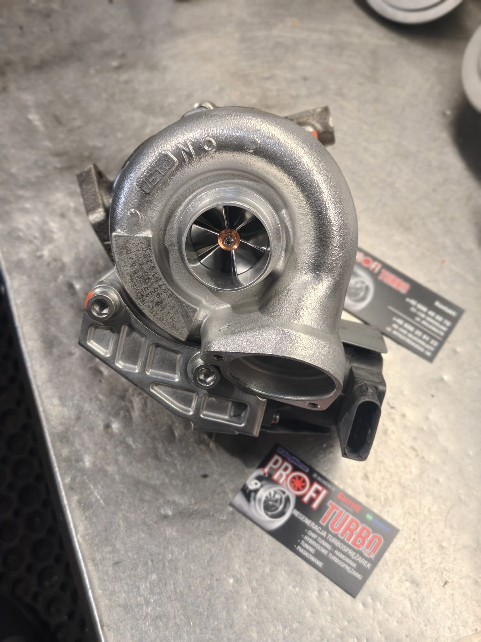 Turbo BMW 320D E46 / E60 163 HP TUNING – CNC BILLET WHEEL (zdjęcie 5)