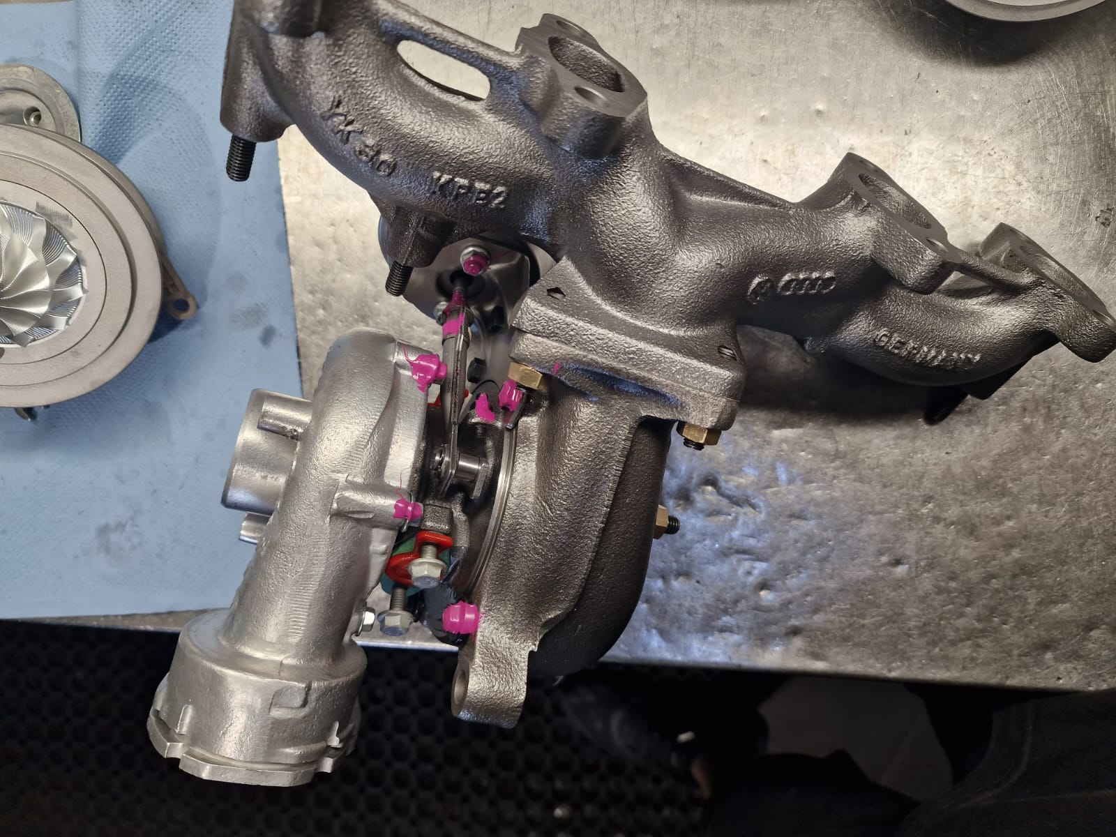 Turbo hybrid billet wheel CNC  GT1752  – 1.9 TDI ASZ/ARL/ASV/ALH/AHF/BLT – 220 hp (zdjęcie 4)
