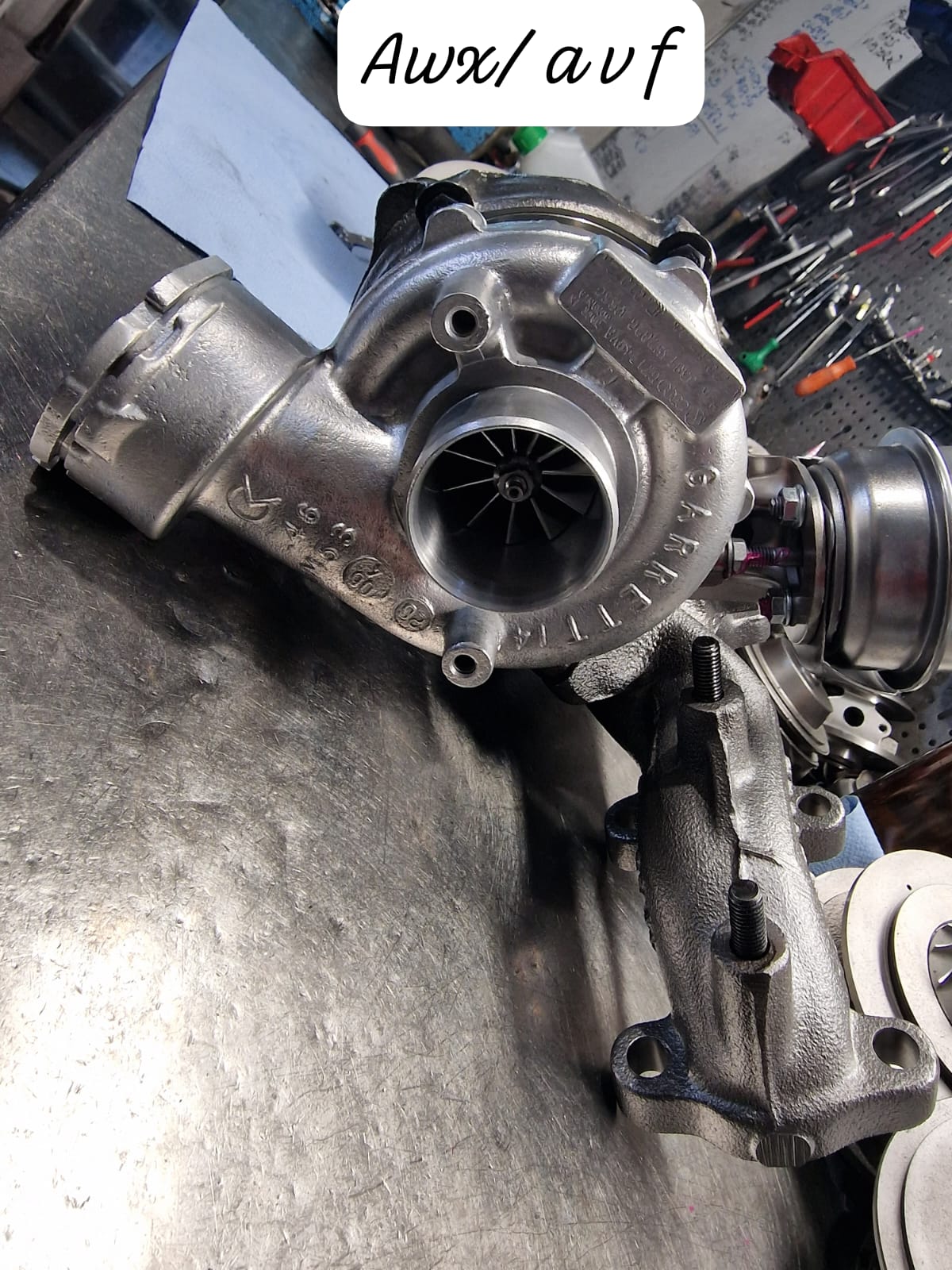 Turbo hybrid billet wheel CNC  GT1752  – 1.9 TDI ASZ/ARL/ASV/ALH/AHF/BLT – 220 hp (zdjęcie 5)