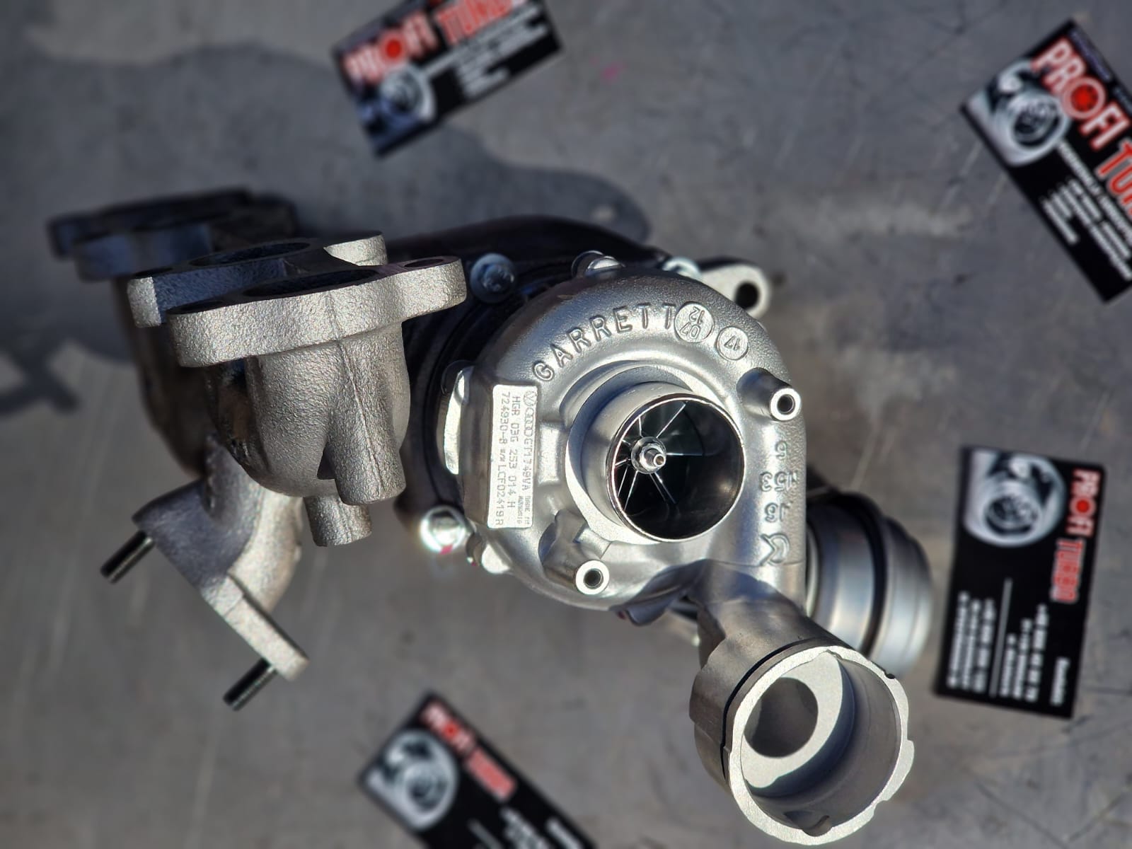 Turbo hybrid billet wheel CNC  GT1752  – 1.9 TDI ASZ/ARL/ASV/ALH/AHF/BLT – 220 hp (zdjęcie 8)